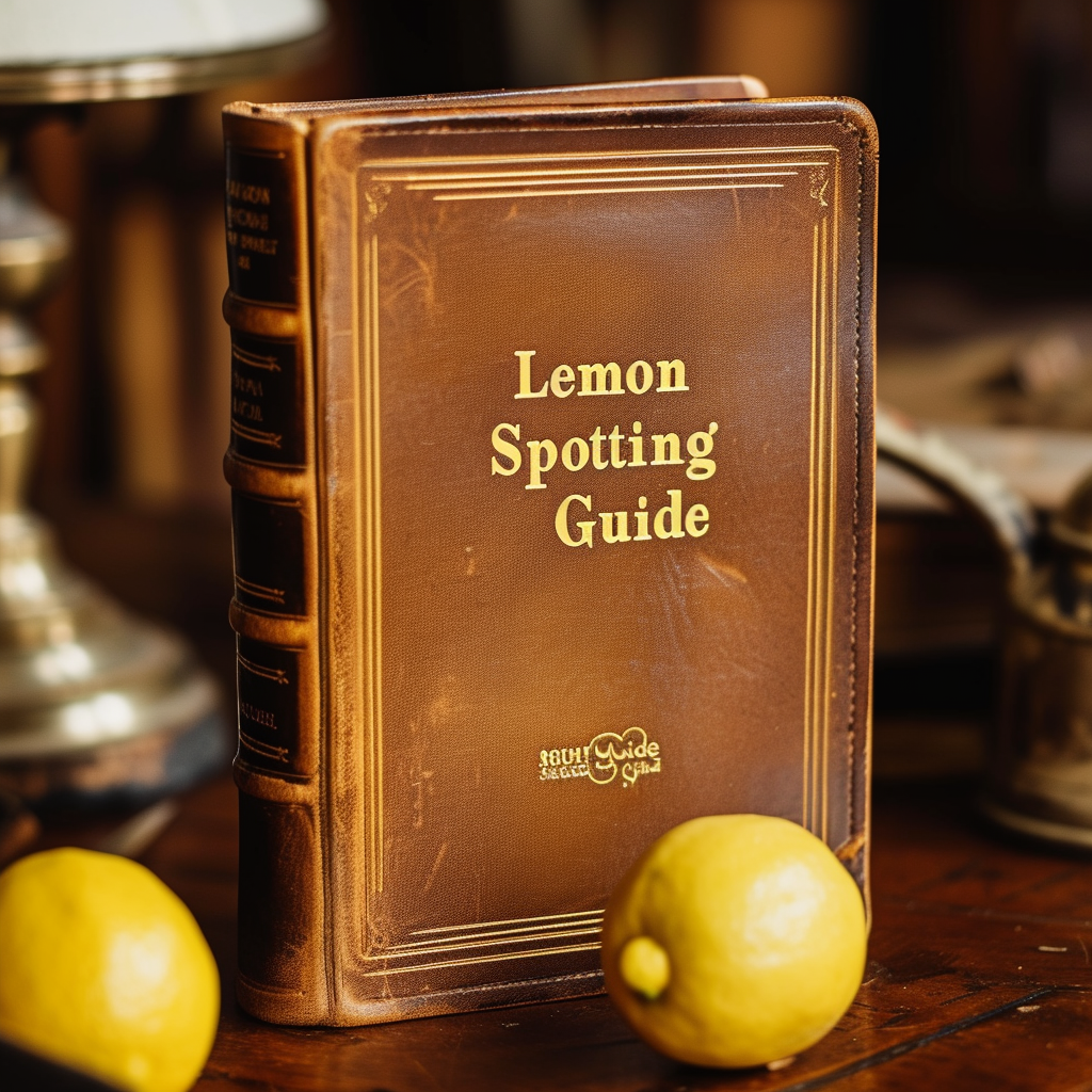 California Lemon Guide Leather Bound Book 2024